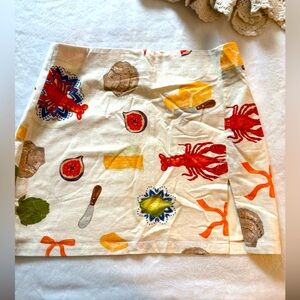 Adorable Lobster Print Mini Skirt